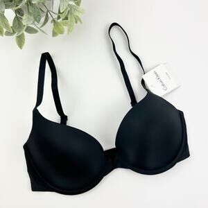 Calvin Klein Essence Push-Up Bra QF1651 Black Size 32D